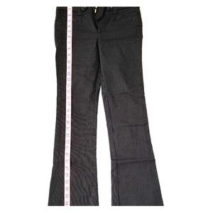 Black pin stripe juniors dress pants
